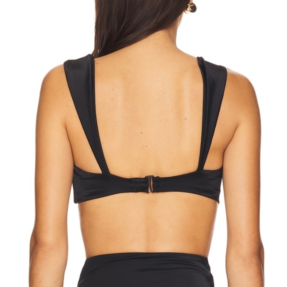 Agua Bendita Black Malory Bikini Top NWT - Picture 3 of 7